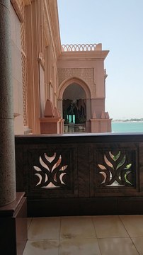 Emirates Palace Hotel In UAE View from Cornice ❤️