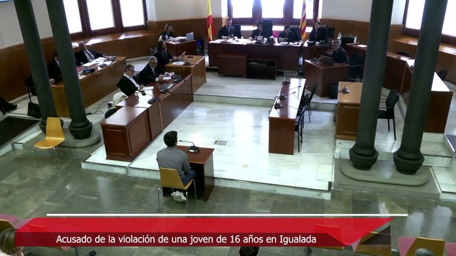 El violador de Igualada (Barcelona) niega los hechos en la cuarta sesión del juicio