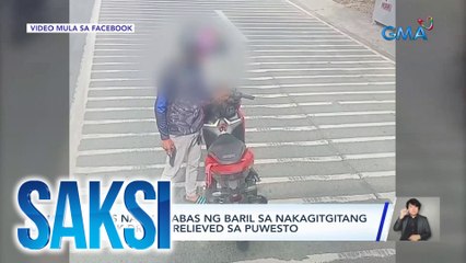Pulis na naglabas ng baril sa nakagitgitang truck driver, relieved sa puwesto | Saksi