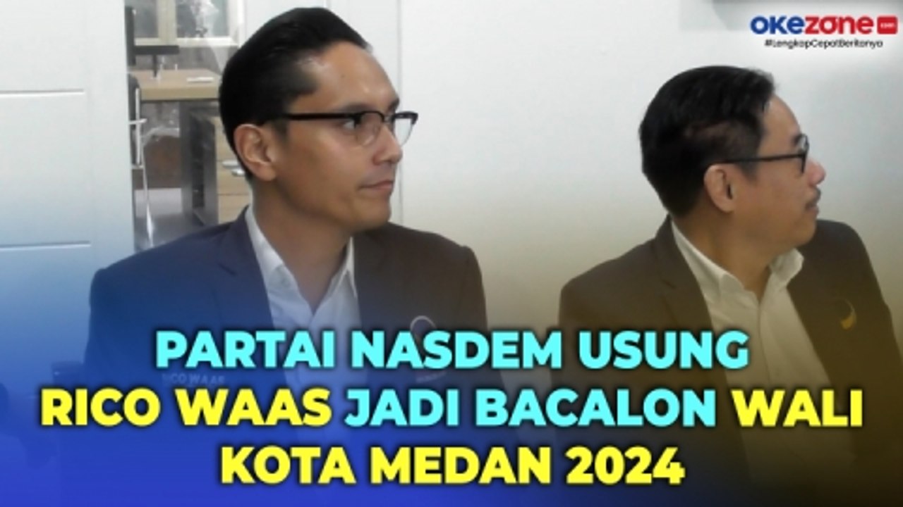 Partai Nasdem Usung Ponakan Surya Paloh Jadi Bacalon Wali Kota Medan 2024