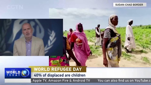 World Refugee Day: Over 120 million people are displaced globally.