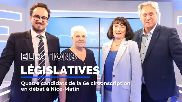 Législatives : le grand débat de la 6e circonscription des Alpes-Maritimes