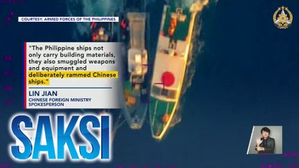 Descargar video: Chinese Foreign Ministry, sinabing mga Pilipino ang nambangga sa Chinese ships| Saksi