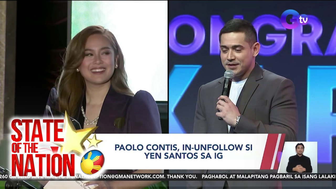 Entertainment Spotlight | Paolo Contis, in-unfollow si Yen Santos sa IG; Waging best actress; Atbp. | SONA