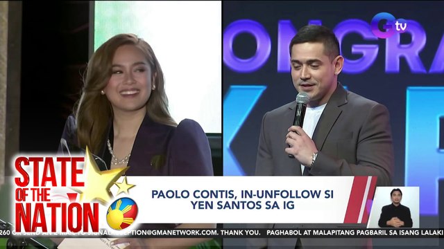Entertainment Spotlight | Paolo Contis, in-unfollow si Yen Santos sa IG; Waging best actress; Atbp. | SONA