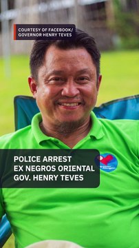 Henry Teves, brother of expelled lawmaker Arnie Teves, arrested in Dumaguete