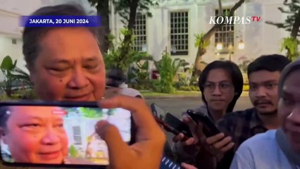 Airlangga Ungkap Isi Pertemuan Prabowo dengan Ketum Partai KIM