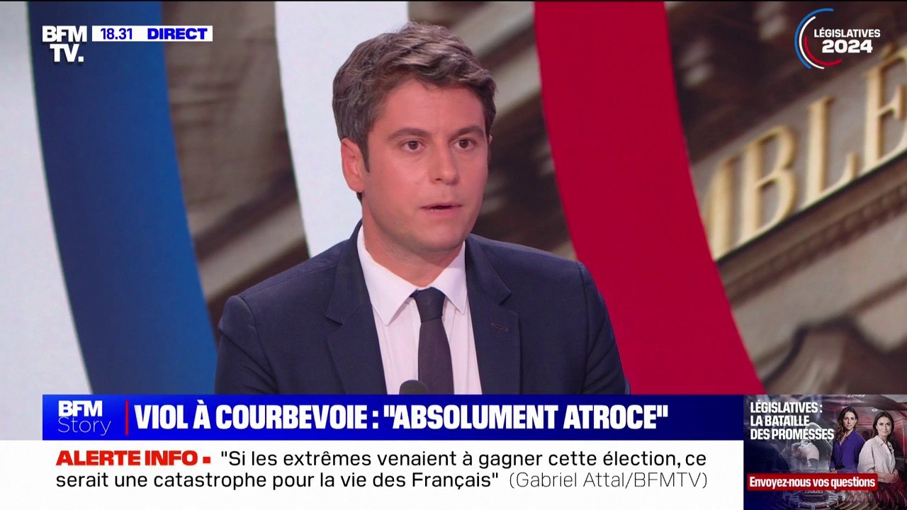 Antisémitisme: "Il y a des familles politiques qui ne mettent pas les digues que nous mettons", affirme Gabriel Attal