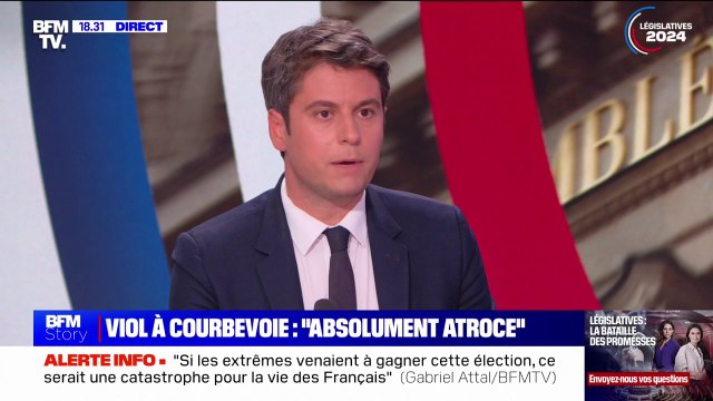 Antisémitisme: Il y a des familles politiques qui ne mettent pas les digues que nous mettons , affirme Gabriel Attal