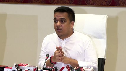 GANDHINAGAR PRESS CONFERENCE ON INTERNATIONAL YOGA DAY GUJARATI BRIEFING BY HARSH SANGHVI