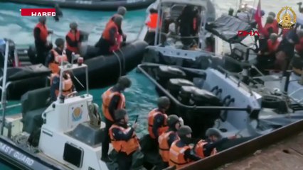 Filipinler ile Çin arasında yaşanan fiziksel geriliminin görüntüleri