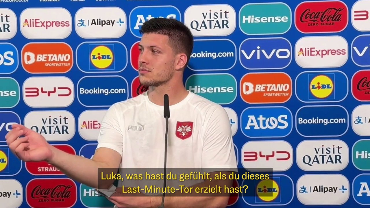 Deutschland als Achtelfinal-Gegner? Jovic: 'Egal, wir werden kämpfen'