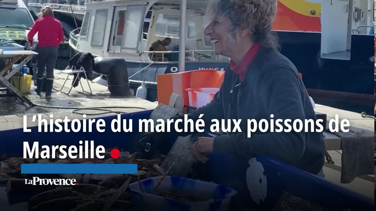 L'histoire du marché aux poissons de Marseille