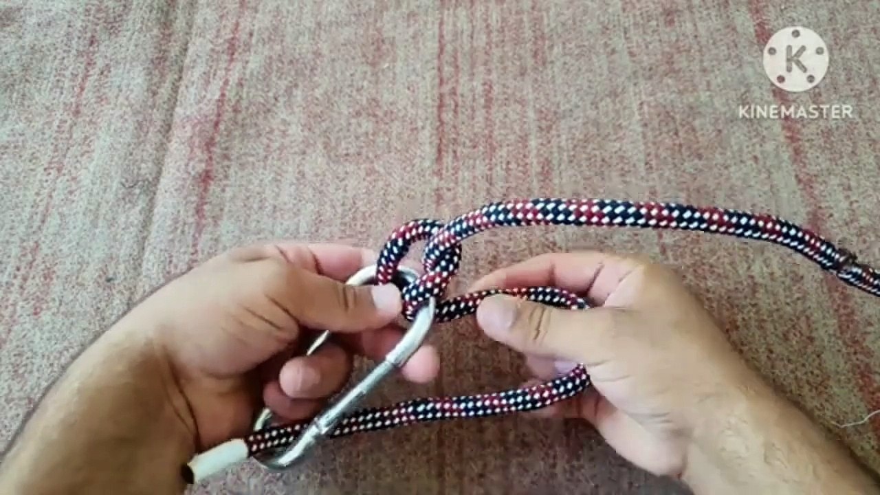 A megical knot to tie a rope tightly