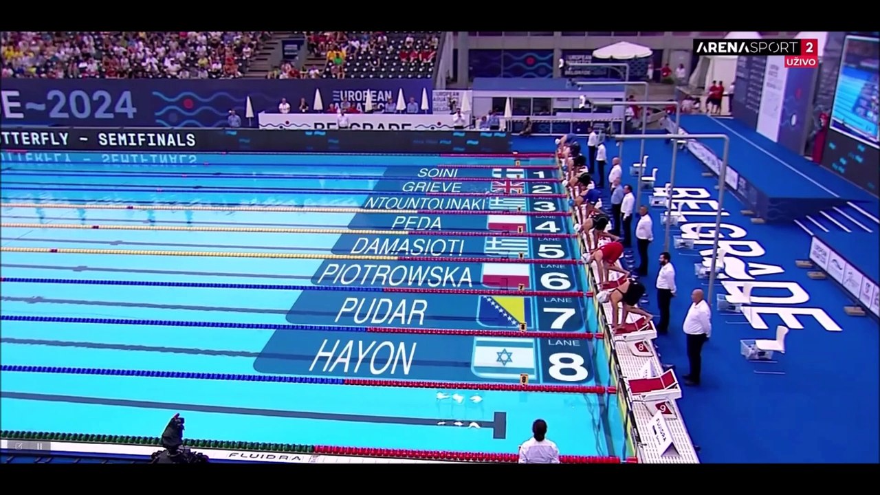Lana Pudar 100m delfin polufinale
