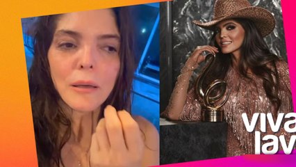 Ana Bárbara habla del accidente que sufrió en la playa