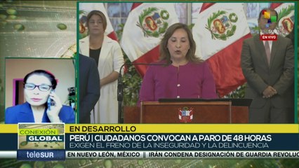 ¡Delincuencia cero! Peruanos llaman a paro tras asesinato de activista