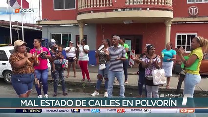 Moradores de Cativá denuncia pésimo estado de las vías