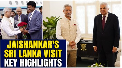 EAM Jaishankar & Sri Lanka President Wickremesinghe Commission Maritime Rescue Coordination Centre