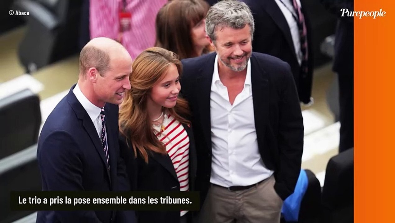 PHOTOS Euro 2024 : Le prince William se lâche en tribunes face à son adversaire le roi Frederik X