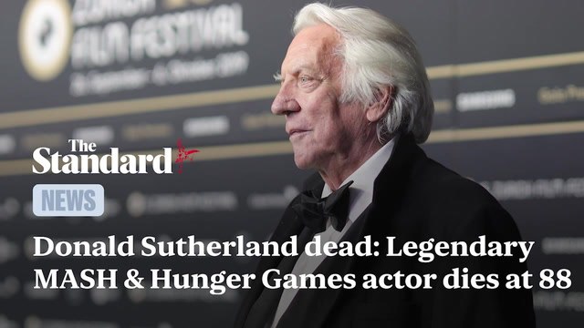 Donald Sutherland dead: Legendary MASH and Hunger Games actor dies at 88