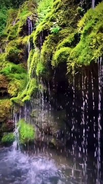 Beautiful nature and beautiful waterfalls