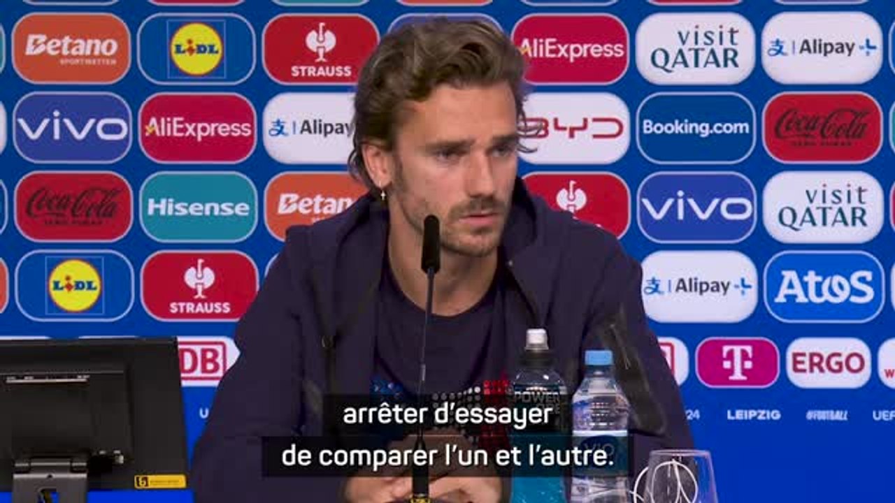Bleus - Griezmann sur Mbappé et CR7 : "Arrêter d'essayer de comparer l'un et l'autre"
