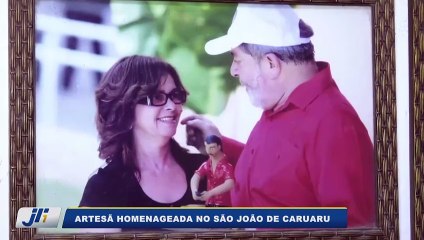 Artesã homenageada no São João de Caruaru