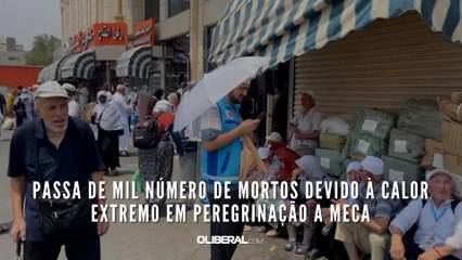Passa de mil número de mortos devido à calor extremo em peregrinação a Meca