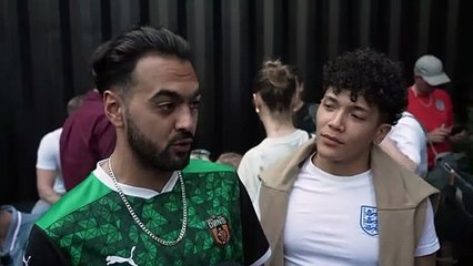 Disappointed England fans react to 1-1 draw with Denmark