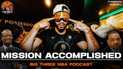 Why Washburn Voted Tatum OVER Brown For Celtics Finals MVP | The Big 3 NBA Podcast