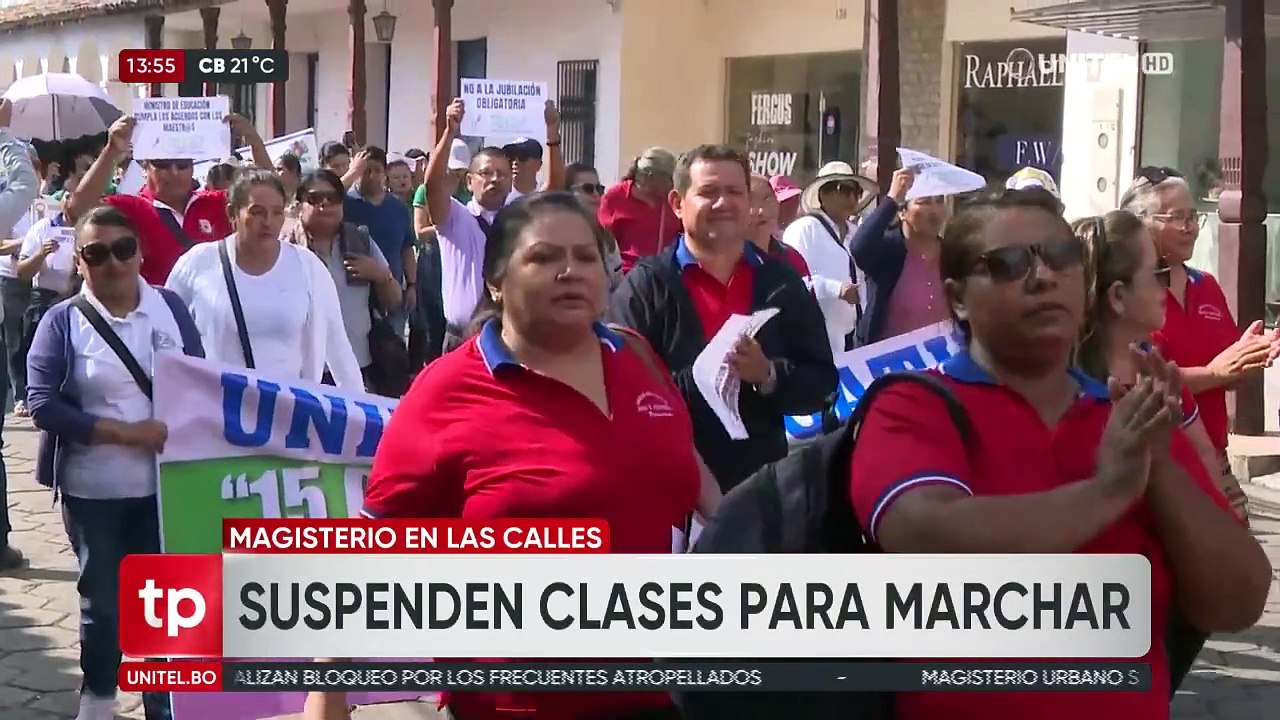 Maestros Urbanos se suman a protestas contra la...