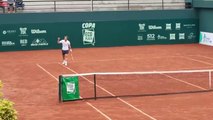 Video, Forlan tennista nel circuito ITF Challenger: è nei quarti a Lima