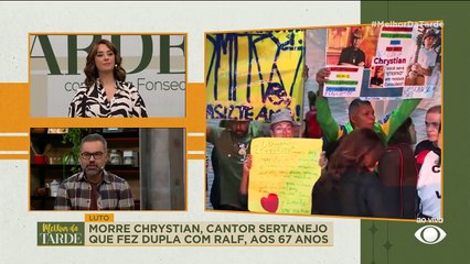 Relembre momentos felizes da trajetória de Chrystian |Melhor da Tarde