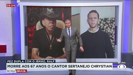 Velório de cantor sertanejo Chrystian será aberto ao público na Grande SP