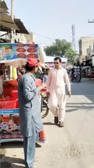 گرمی میں فری شربت پینے کا طریقہ #trending #funny