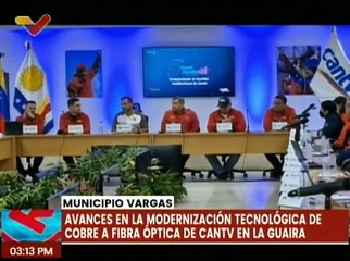 CANTV continúa con los trabajos de modernización tecnológica en el estado La Guaira