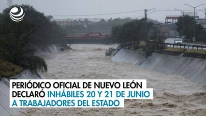 Periódico Oficial de Nuevo León declara inhábiles 20 y 21 de junio a trabajadores del estado