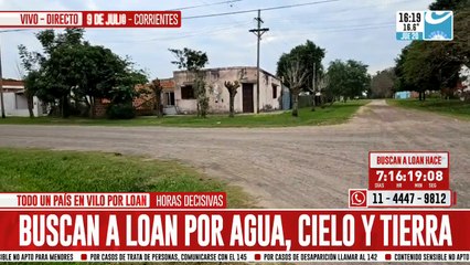 Búsqueda de Loan: el barrio de uno de los detenidos