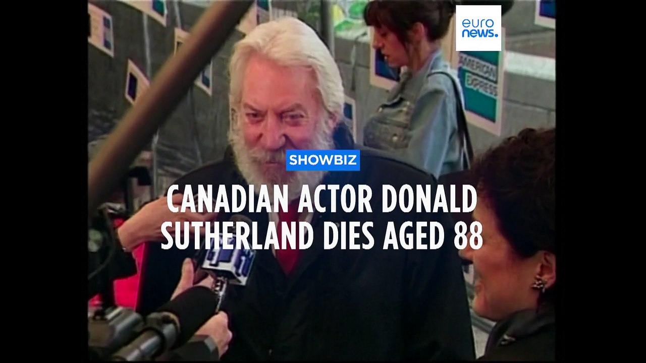 Donald Sutherland, Don’t Look Now and Hunger Games actor, dies aged 88