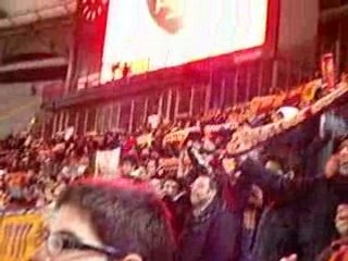 chant Roma,roma,roma... pendant as roma 2-0 reggina 9.02.08