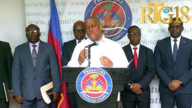 Premye Minis Garry Conille òganize yon reyinyon travay sou lit kont koripsyon nan fonksyon piblik