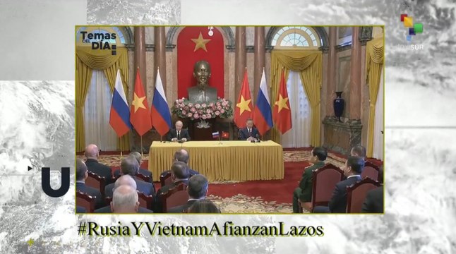 Temas del Día 20-06: Rusia y Vietnam acuerdan fortalecer asociación estratégica integral