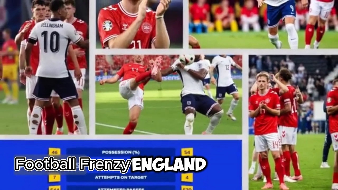 England falls into Denmark's trap