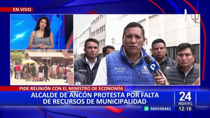 Alcalde de Ancón pide rescate económico ante crisis en el municipio