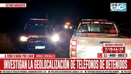 Investigan la geolocalización de teléfonos de detenidos por el caso Loan