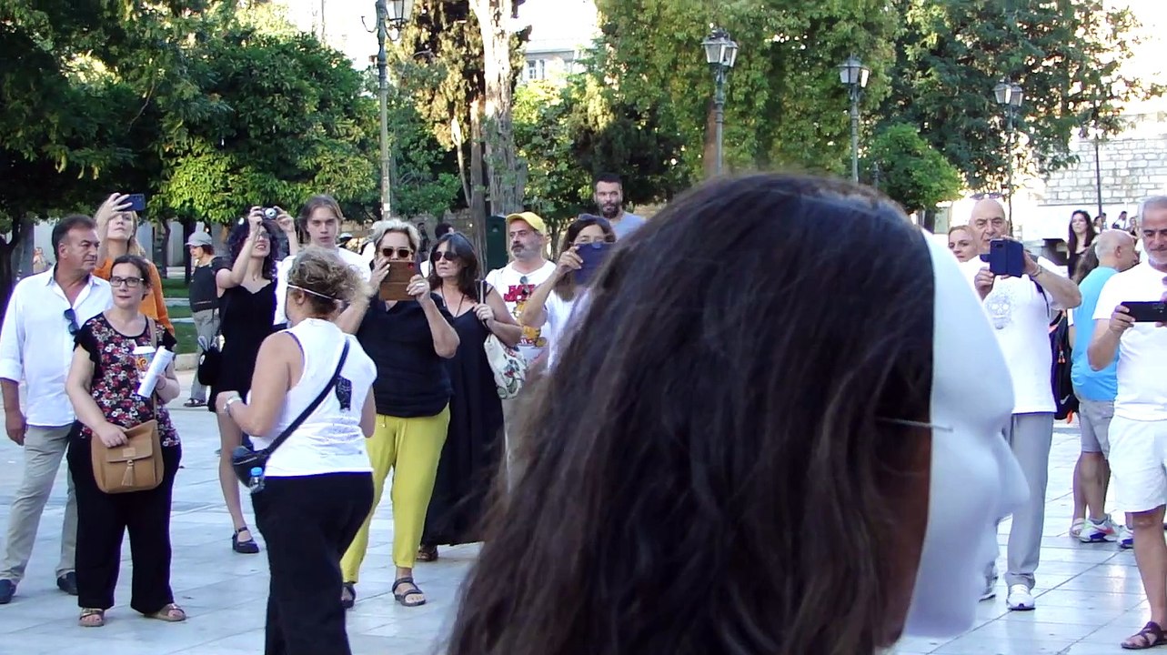 Συγκέντρωση στο Σύνταγμα κατά τού νομοσχεδίου για την πρόληψη - ΒίντεοMAH00790