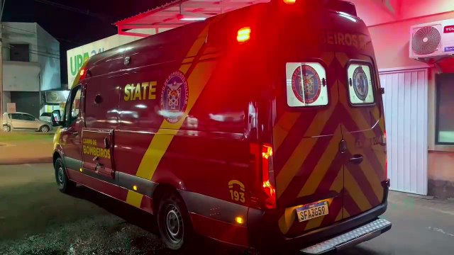 Ciclista sofre fratura em acidente no Brasmadeira