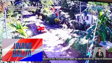 3, sugatan nang mahagip ng tren ang 1 tricycle | Unang Balita