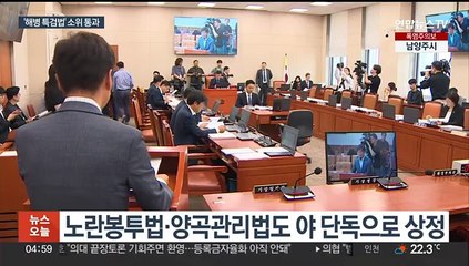 해병대원 특검법 소위 통과…야 '거부권에 폐기법안' 속도전